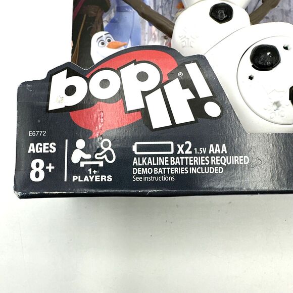 2018 Disney Frozen II BOP IT! - Olaf Edition NEW IN BOX VOICE OF OLAF - Picture 3 of 4